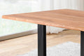 #sheeshamteakfarben #220x100 #u-gestellschwarz