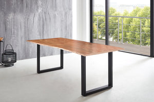 #naturfarben #220x100 #u-gestellschwarz