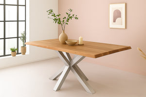 #naturfarben #350cm #u-gestellsilber