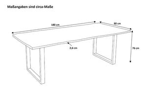 #naturfarben #180x90 #u-holzgestellnatur