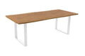 #wildeichenfarben #220x100 #u-gestellweiß
