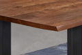 #nussbaumfarben #80x80 #u-gestellschwarz