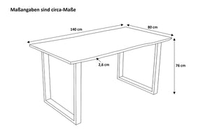 #nussbaumfarben #140x80 #u-holzgestellnussbaum