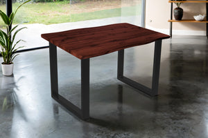 #nussbaumfarben #120x80 #u-gestellschwarz