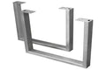 #naturfarben #260x110 #u-gestellsilber