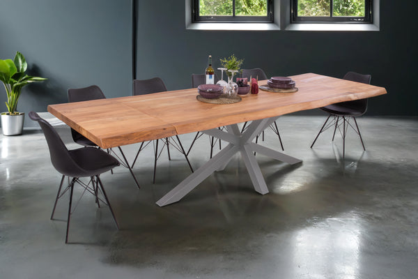 #naturfarben #180(280)x90 #spider-gestellsilber