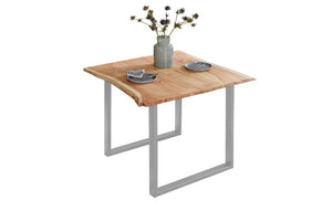 #naturfarben #80x80 #u-gestellsilber