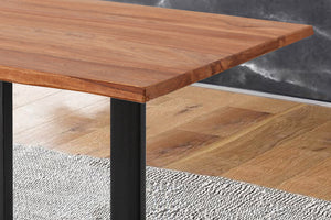 #sheeshamteakfarben #220x100 #u-gestellschwarz