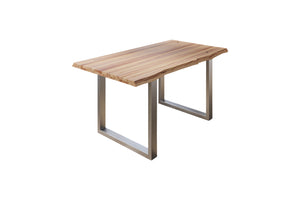 #naturfarben #140x80 #u-gestellsilber