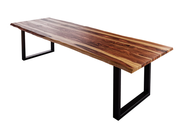 #sheeshamnaturfarbenlackiert #300x100 #u-gestellschwarz