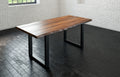 #nussbaumfarben #140x80 #u-gestellschwarz