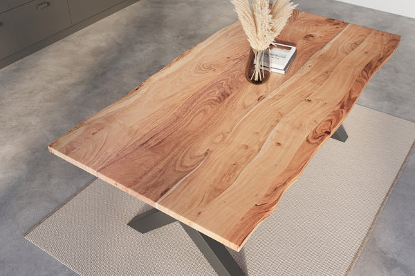 #naturfarben #220x100 #x-gestellschwarz