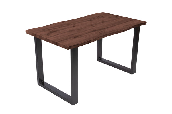 #nussbaumfarben #140x80 #u-gestellschwarz