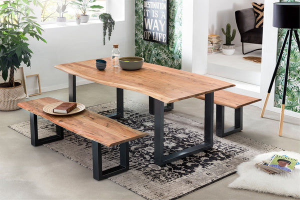 #naturfarben #140x80 #u-gestellschwarz