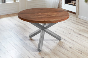 #nussbaumfarben #130cm #stern-gestellsilber