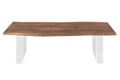 #nussbaumfarben #120cm #u-gestellweiß