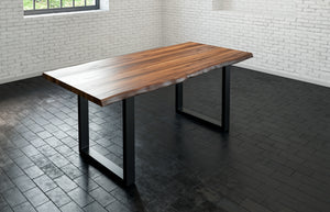 #nussbaumfarben #120x80 #u-gestellschwarz