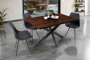 #nussbaumfarben #140x80 #spider-gestellschwarz