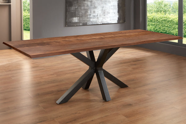 #nussbaumfarben #280x100 #spider-gestellschwarz