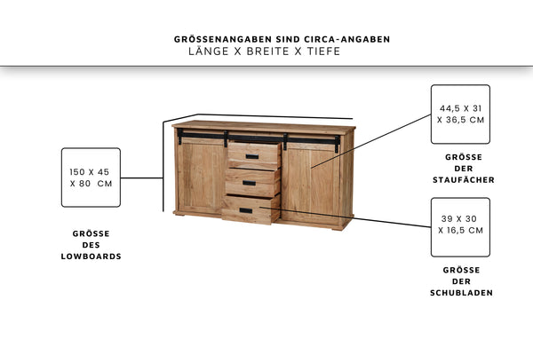 #150x50 #sideboard