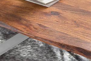 #nougatfarben #220x100 #u-gestellsilber