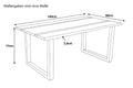 #140x80 #u-gestellschwarz