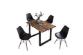 #nussbaumfarben #120x80 #u-gestellschwarz