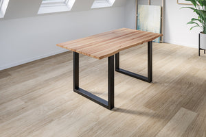 #wildbuchenaturfarben #120x80 #u-gestellschwarz