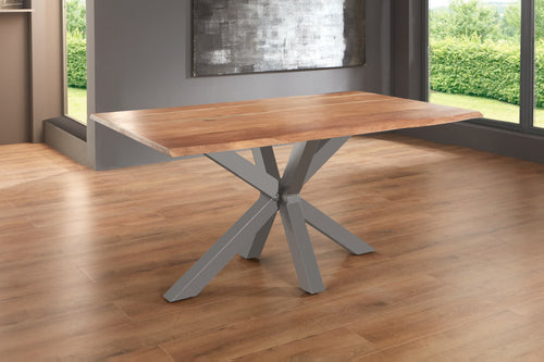 #naturfarben #180x90 #spider-gestellsilber