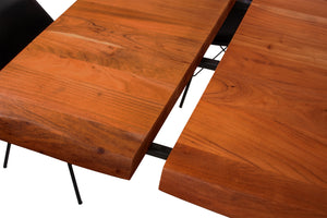 #nussbaumfarben #180(280)x90 #u-gestellsilber