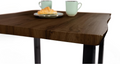 #holznussbaum-optik #schalenstuhlweiß