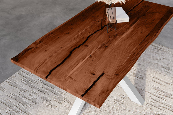#nussbaumfarben #120x80 #spider-gestellsilber