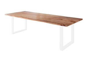#naturfarben #280x100 #u-gestellweiß