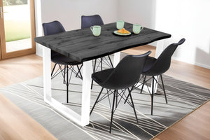 #graufarben #140x80 #u-gestellweiß