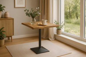 #mangonaturfarben #60x60 #säulen-gestelleckigschwarz