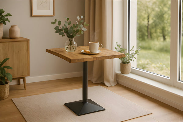 #mangonaturfarben #60x60 #säulen-gestelleckigschwarz