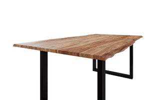 #naturfarben #200x100 #u-gestellschwarz