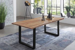 #eichenfarben #240x100 #u-gestellschwarz