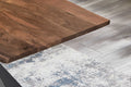 #nussbaumfarben #180x90 #spider-gestellschwarz