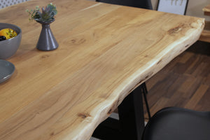 #naturfarben #200x100 #a-gestellschwarz