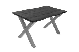 #graufarben #120x80 #x-gestellsilber