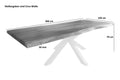 #naturfarben #300x120 #spider-gestellsilber
