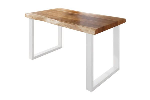 #akazienaturfarben #140x80 #u-gestellweiß