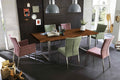 #nussbaumfarben #160x85 #u-gestellsilber