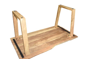 #naturfarben #220x100 #v-holzgestellholzgestell