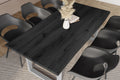 #holzgrau-optik #180x90 #u-gestellsilber