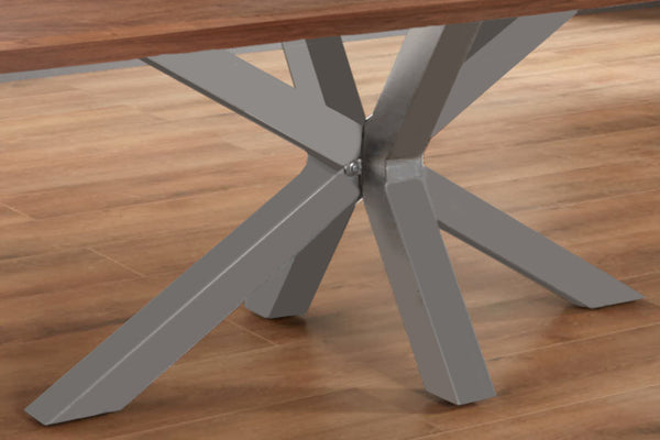#nussbaumfarben #260x100 #spider-gestellsilber