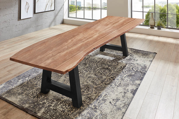 #naturfarben #280x100 #a-gestellschwarz