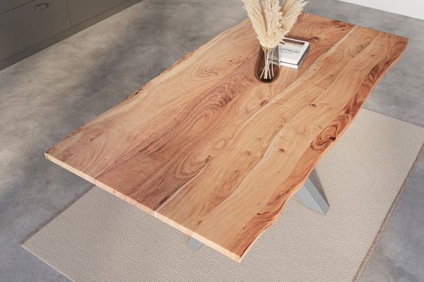 #naturfarben #200x100 #spider-gestellsilber