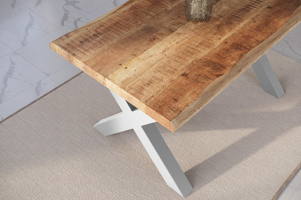 #mangoroughfarben #140x80 #x-gestellsilber